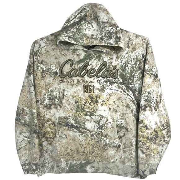 Cabela’s 1961 Hoodie 2XL Men’s Pullover Zonz Western Sweatshirt Embroidered - Picture 1 of 13